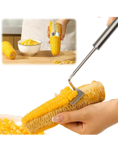Pelador de Maíz Tileu 2024 Acero Inoxidable Fácil de Limpiar