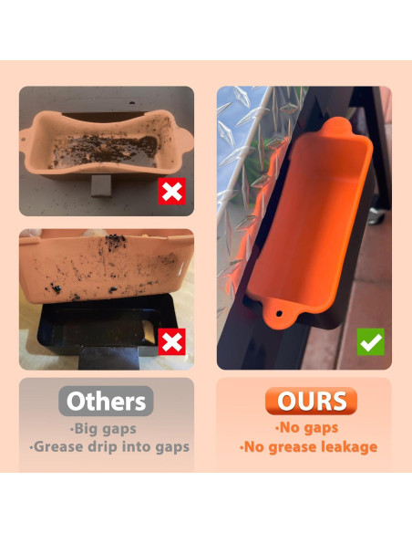 Forros de Silicona para Tazas de Grasa Blackstone 36-17"