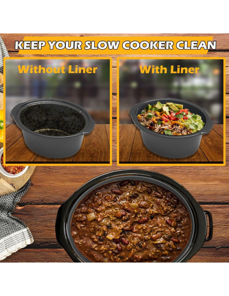 Forro de Silicona FROVEN para Olla de Cocción Lenta 6QT