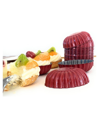 Set de 20 Moldes Mini para Tartas de Huevo CULIMI 6 cm