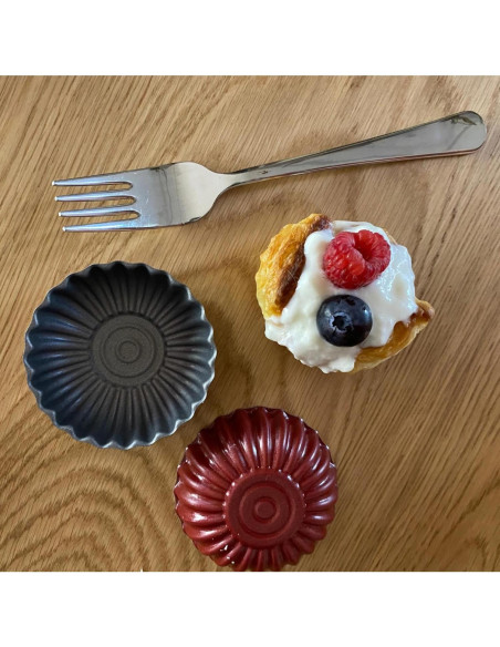 Set de 20 Moldes Mini para Tartas de Huevo CULIMI 6 cm