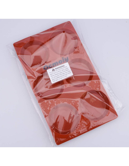 Moldes de Silicona Ocmoiy Antiadherentes 18 Tazas 30,5 cm