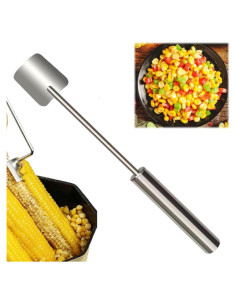 Pelador de Maíz Qiutdisn Acero Inoxidable 28x5.9x4.4 cm