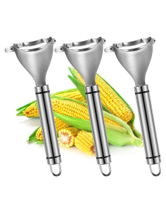Cortador de Maíz Galepromot 3 Piezas Acero Inoxidable