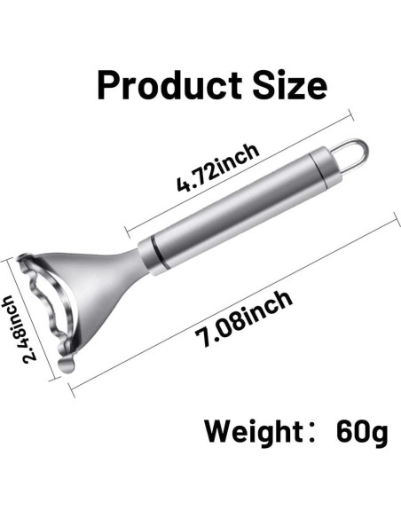 Cortador de Maíz Galepromot 3 Piezas Acero Inoxidable