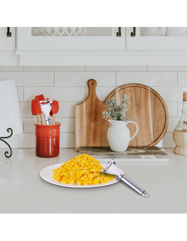 2 Desgranadores de Maíz Acero Inoxidable TOYMIS 18x12 cm