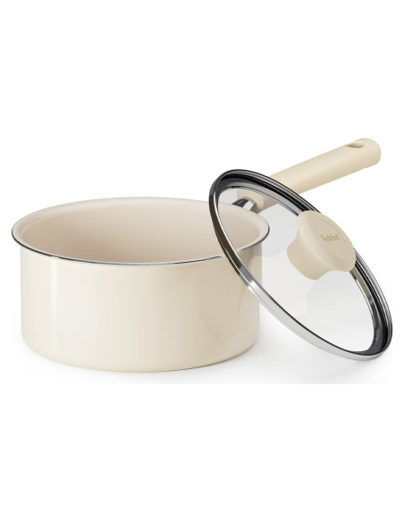 Cacerola Antiadherente Redchef 2.5L Cerámica con Tapa