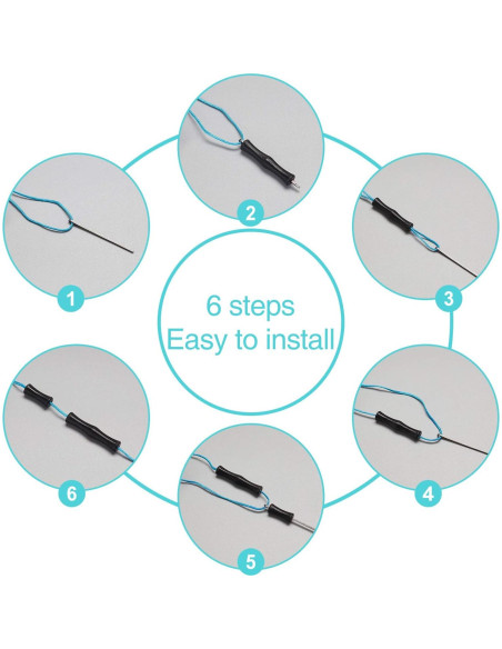 Protectores de Dedos para Cuerda de Arco Sumind - 6 Conjuntos