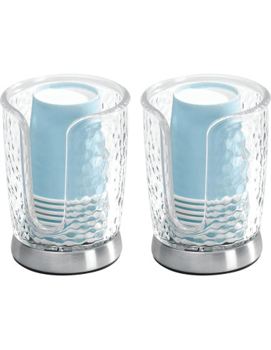 Dispensador de Tazas de Papel mDesign 2 Unidades 88ml