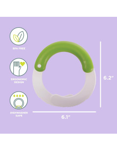 Tijeras para Ensalada Chef'n 104-259-120 Nylon Blanco 2