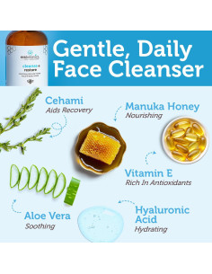 Limpiador Facial Hidratante Era Organics Miel de Manuka 240 ml 2