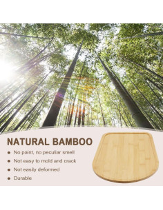 Deslizador de Bambú Sun3drucker para KitchenAid 4.5-5 Qt 2