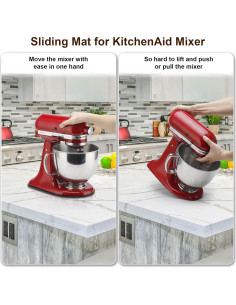 Alfombrilla Deslizante Geckowi para Mezclador KitchenAid 5L 2