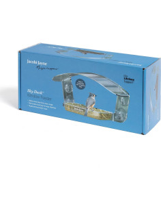 Comedero de Ventana Acrílico Jacobi Jayne Sky Deck 37x17 cm 2