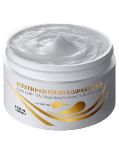 Máscara Capilar H.Y. Vitamins Queratina Biotina 272g