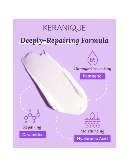Mascarilla capilar Keranique 4x14.79ml - Hidratación intensa