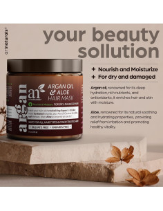 Mascarilla Acondicionadora Artnaturals 226g - Aceite de Argán 2