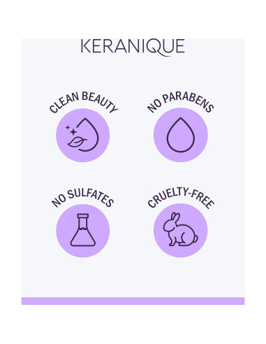 Mascarilla capilar Keranique 4x14.79ml - Hidratación intensa