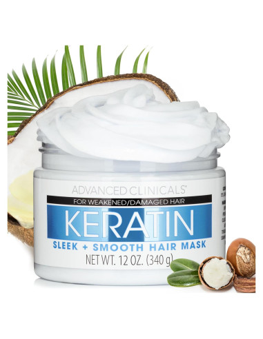 Mascarilla de Cabello con Queratina Advanced Clinicals 340g