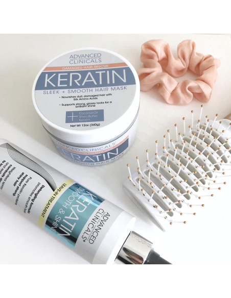 Mascarilla de Cabello con Queratina Advanced Clinicals 340g