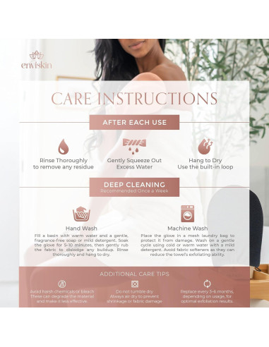 Guante Exfoliante Corporal Dermaglow Rosa - 1 Cuenta