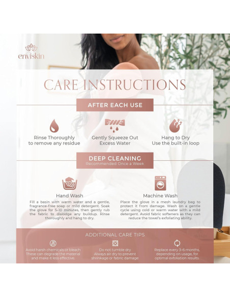 Guante Exfoliante Corporal Dermaglow Rosa - 1 Cuenta