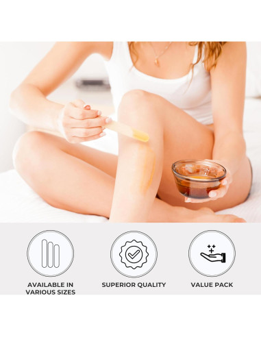 Aplicadores de Madera ForPro 100 Unidades 15,24 cm