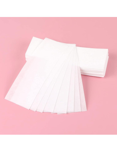 CABAX Papel de Depilación Desechable 50 Hojas 20x7 cm