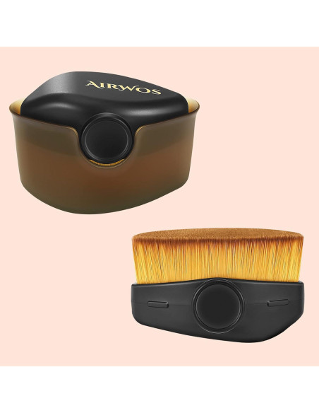 Brocha de Maquillaje Kabuki AirWos Forma de Delfín