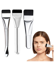 Set de 3 Brochas de Maquillaje Planas AddLotLot 15,24 cm