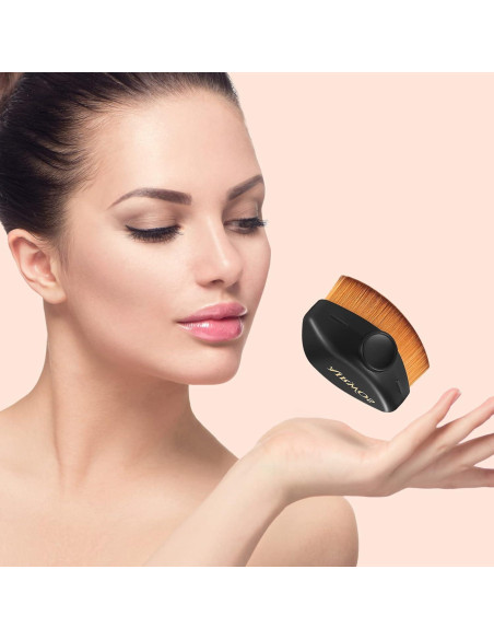 Brocha de Maquillaje Kabuki AirWos Forma de Delfín