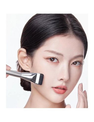 Set de 3 Brochas de Maquillaje Planas AddLotLot 15,24 cm