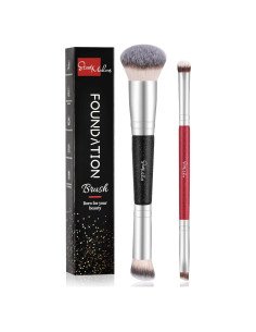 Brochas de Maquillaje Doble Cara START MAKERS 2 Pcs