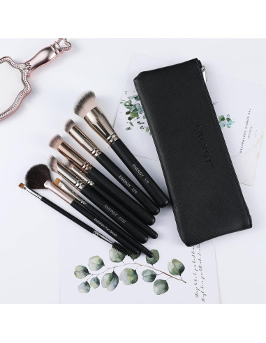 Juego de Brochas de Maquillaje Energy 8 Pcs Sintéticas