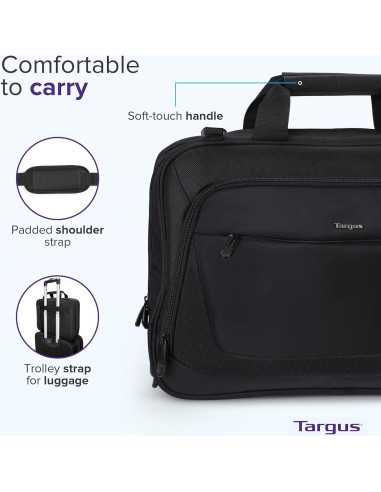 Maletín Targus CityLite para Laptop 15.6" Negro