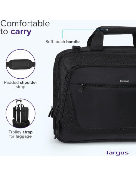 Maletín Targus CityLite para Laptop 15.6" Negro