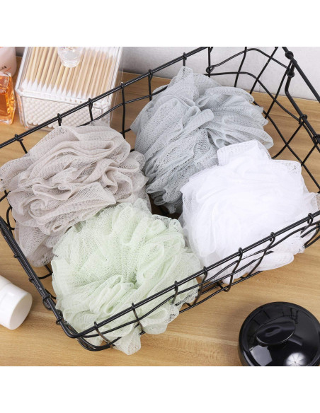 Esponjas de Baño BTYMS Loofah 60g - Paquete de 4 Colores