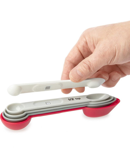 Juego de Cucharas Medidoras Magnéticas Prepworks 5 Piezas