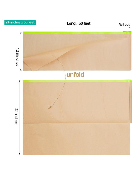 Papel de Enmascarar Pre-Adhesivo Tangibay 61cm x 15.24m