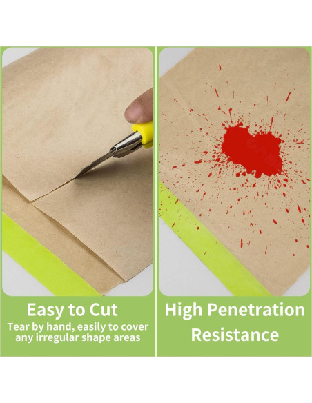 Papel de Enmascarar Pre-Adhesivo Tangibay 61cm x 15.24m