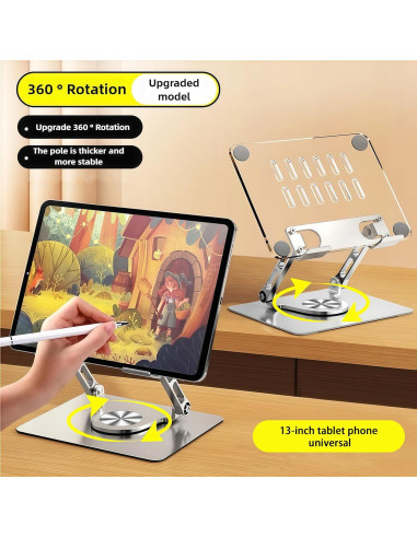 Soporte Ajustable para Tableta Craftreasure 360 Acrílico