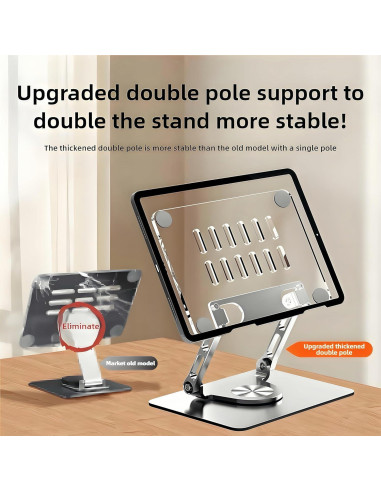 Soporte Ajustable para Tableta Craftreasure 360 Acrílico