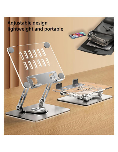 Soporte Ajustable para Tableta Craftreasure 360 Acrílico