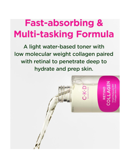 Tónico Facial CKD Colágeno 259 ml Hidratante Piel Sensible