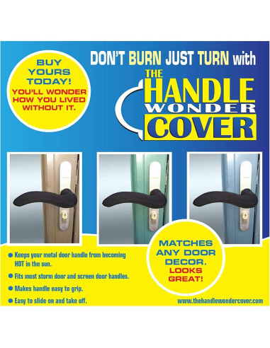 Funda Antiescaldamiento para Mangos de Puerta La Funda Maravilla 2PCS