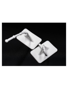 Mouse Bungee G-Wolves Blanco Ajustable - Paquete de 4