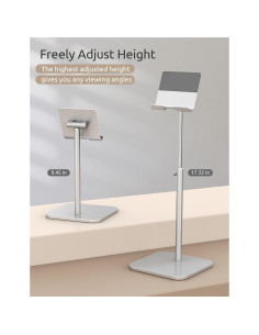 Soporte Ajustable para Tablet ODOSOLA Plata 24-43.94 cm 2