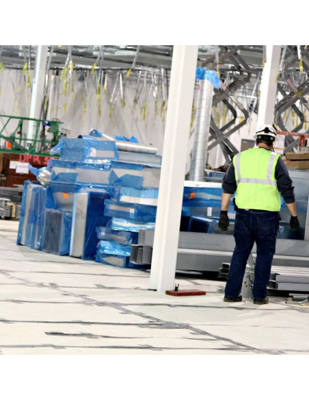 Película Protectora HVAC Trimaco 88046 0.20 kg 10.97 m Azul