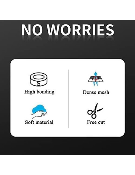 Cinta de Reparación de Pantalla SANKEMU 10 cm x 5 m Negra