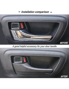 Cubierta de Manija de Puerta JKCOVER para Toyota 2016-2023 2